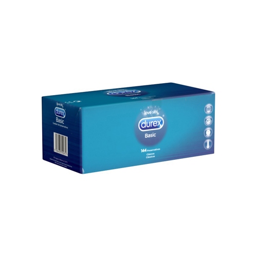 Durex Natural (Basic) Condooms - 144 stuks drogist condooms