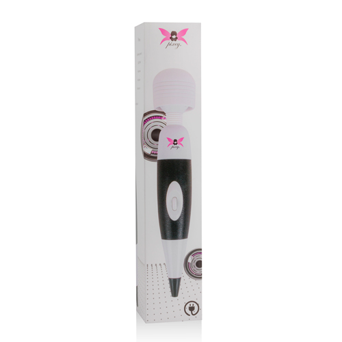 Pixey Wand Vibrator - Zwart sextoys wand vibrators accessoires