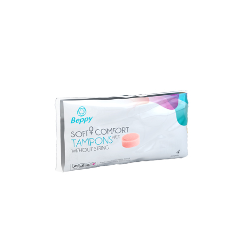 Beppy Soft + Comfort Tampons WET - 4 stuks drogist voor haar