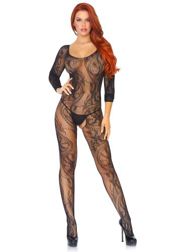 Naadloze Catsuit Met Open Kruisje sexy lingerie kleding lingerie dames