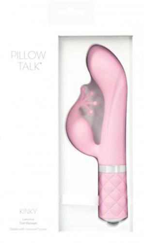 Pillow Talk - Kinky Rabbit & G-Spot Vibrator - Roze sextoys vibrators