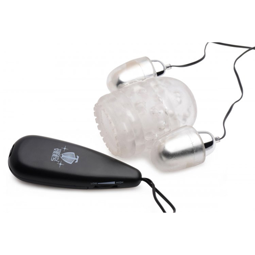 Dual Vibrerende Eikelstimulator sextoys masturbators