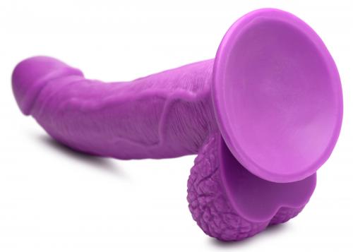 Poppin Dildo 19 cm - Paars sextoys dildos 