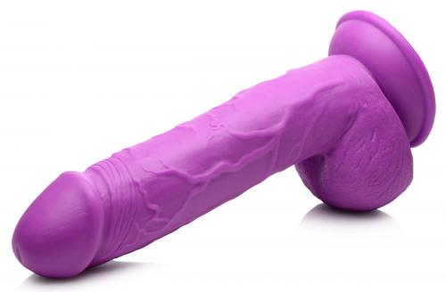 Poppin Dildo 20 cm - Paars sextoys dildos 