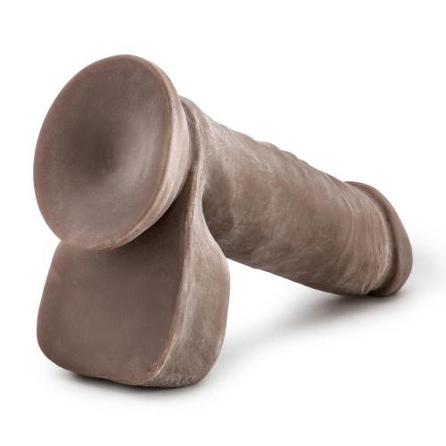 Dr. Skin - Mr. Magic - 9 inch Dildo with Suction Cup - Chocolate sextoys dildos 
