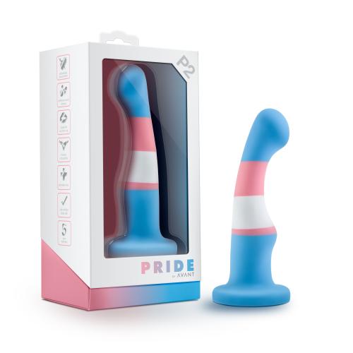 Avant - Pride Siliconen Dildo Met Zuignap - True Blue sextoys dildos 