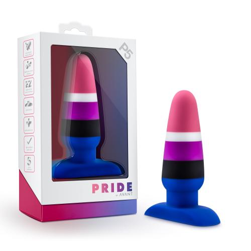 Avant - Pride Siliconen Anaal Plug - Fluid sextoys anaal toys