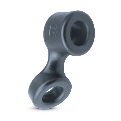Boners Cockring En Ballstretcher - Grijs sextoys cockringen