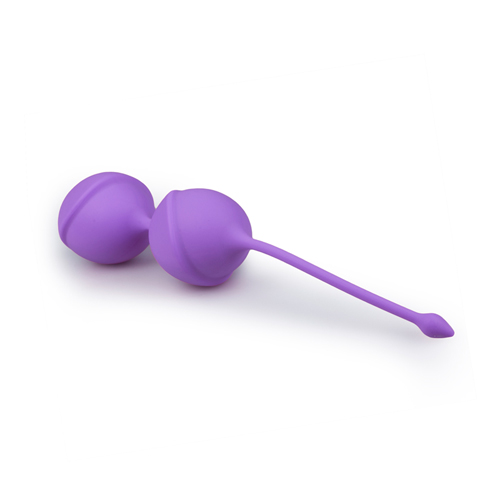 Dubbele vaginaballetjes - paars sextoys vagina toys