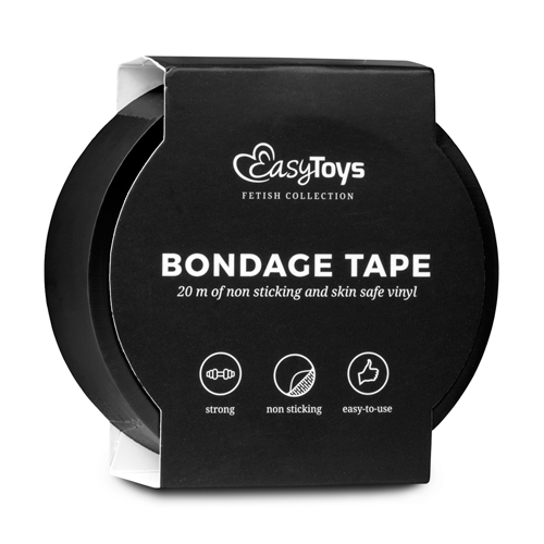 Zwarte bondagetape bdsm bondage