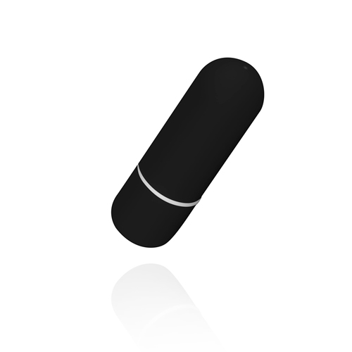 Bulletvibrator met 10 snelheden - zwart sextoys vibrators