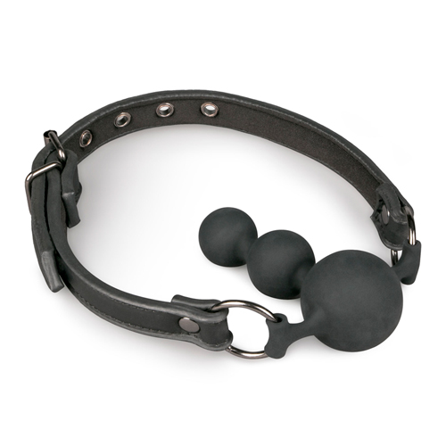 Balknevel met siliconen kralen bdsm bondage