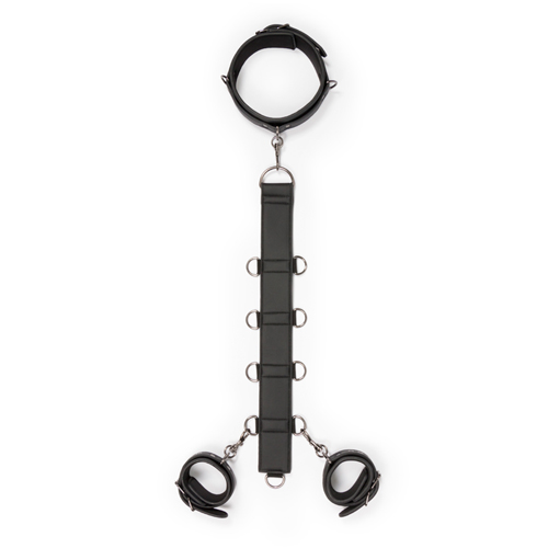 Neck and Wrist Restraint bdsm bondage