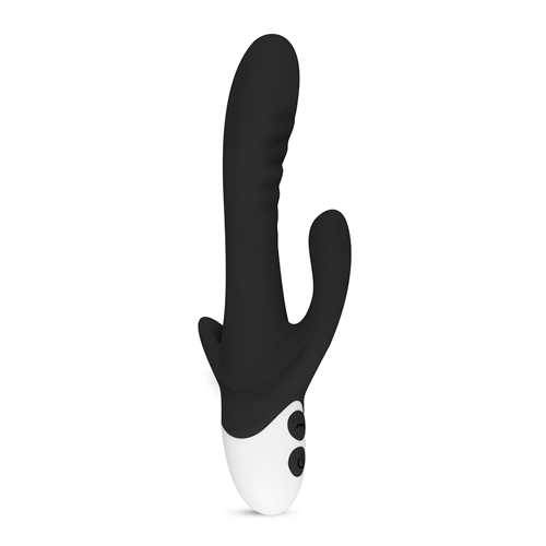 Stellar Vibe Rabbit Vibrator - Zwart sextoys vibrators