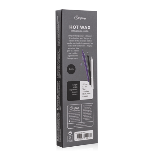 Hot Wax SM Kaarsen - 3 stuks bdsm sm toys