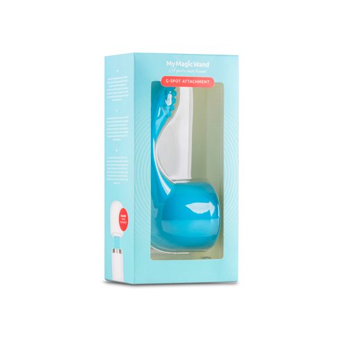 MyMagicWand G-Spot/Prostaat Opzetstuk - Blauw sextoys wand vibrators accessoires